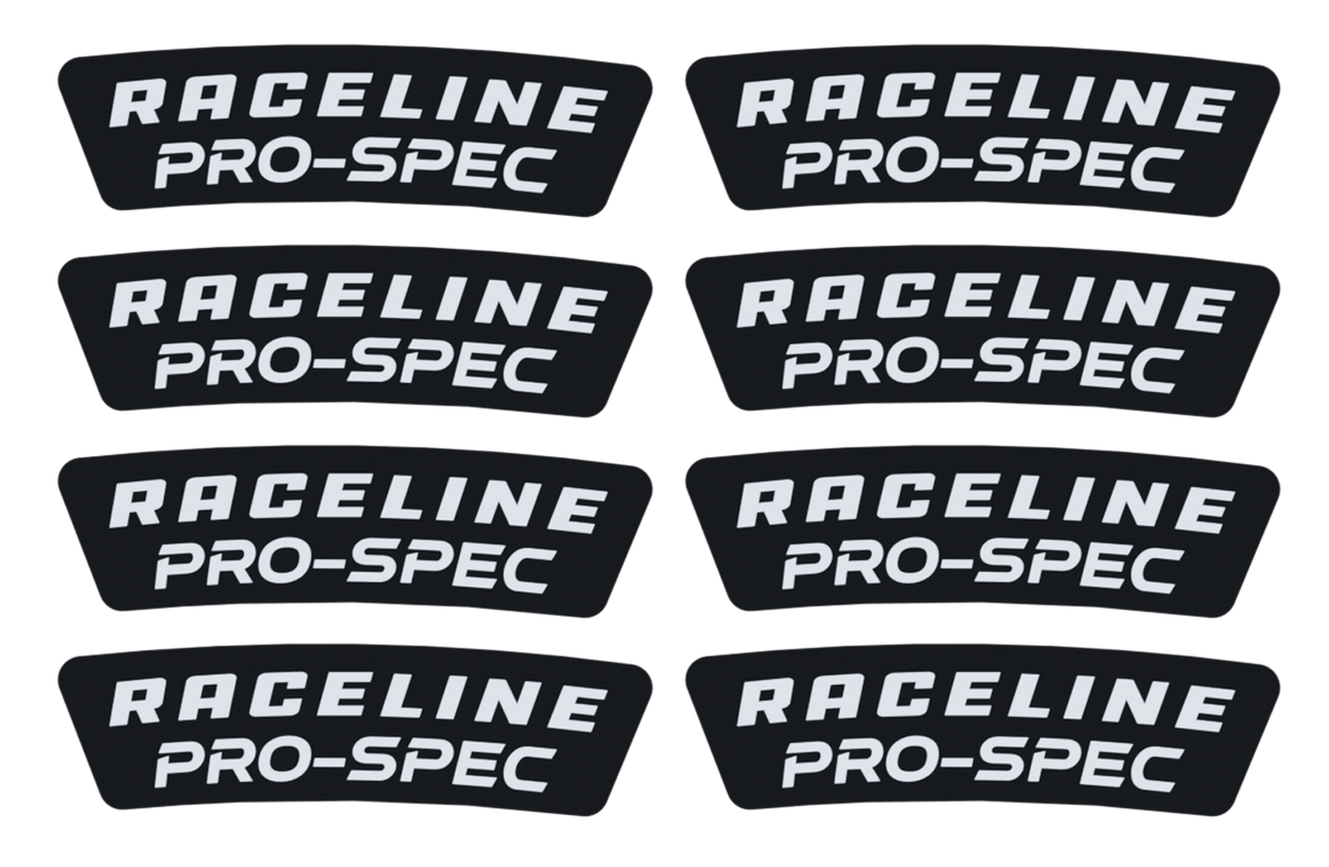 A14 Alpha Wheel Black Decal Pack