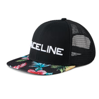 Floral Mesh Snapback Hat