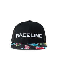 Floral Mesh Snapback Hat