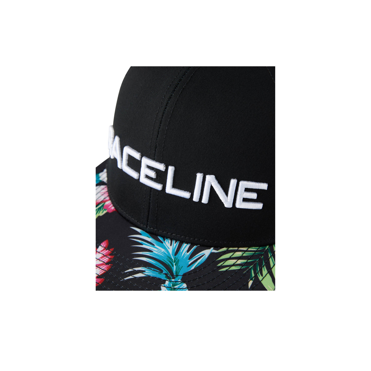 Floral Mesh Snapback Hat