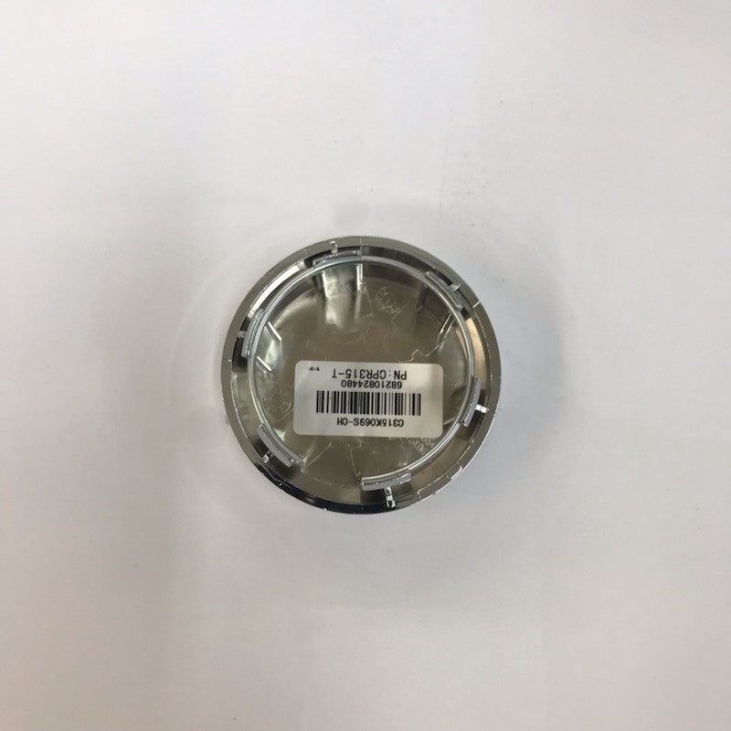 CPR315-T (Raceline Grip Tall Chrome Base Cap)