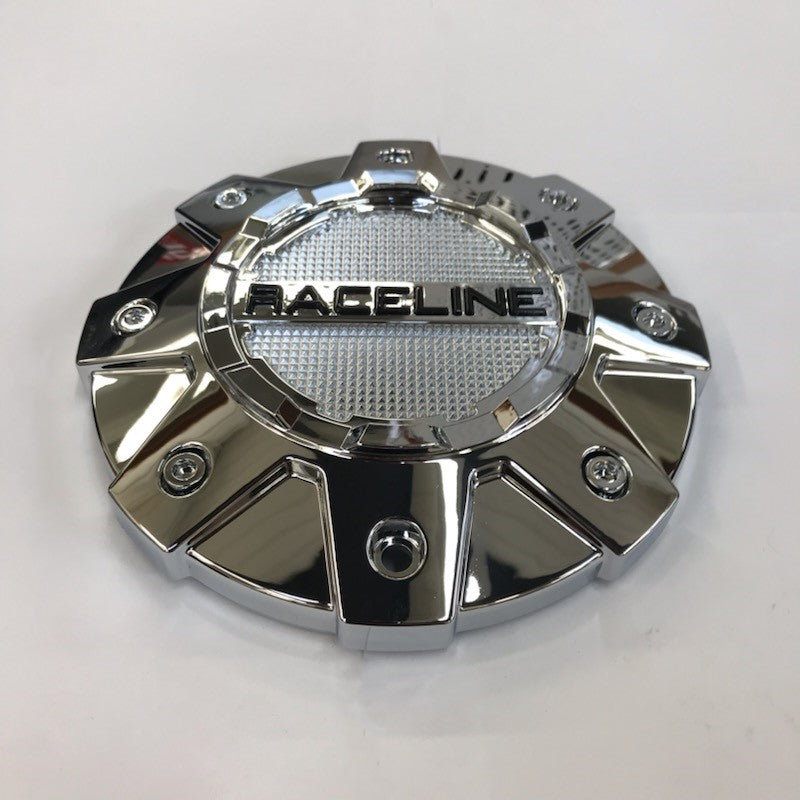 CPR930-5-C Raceline 930C SHIFT Chrome Cap (Fits 5 Lug Only 17x8/18x8)