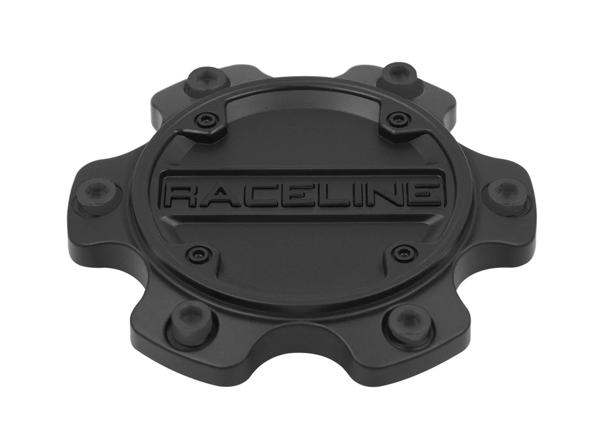 CPR947-61-B RACELINE 947B SATIN BLACK CAP 6x120