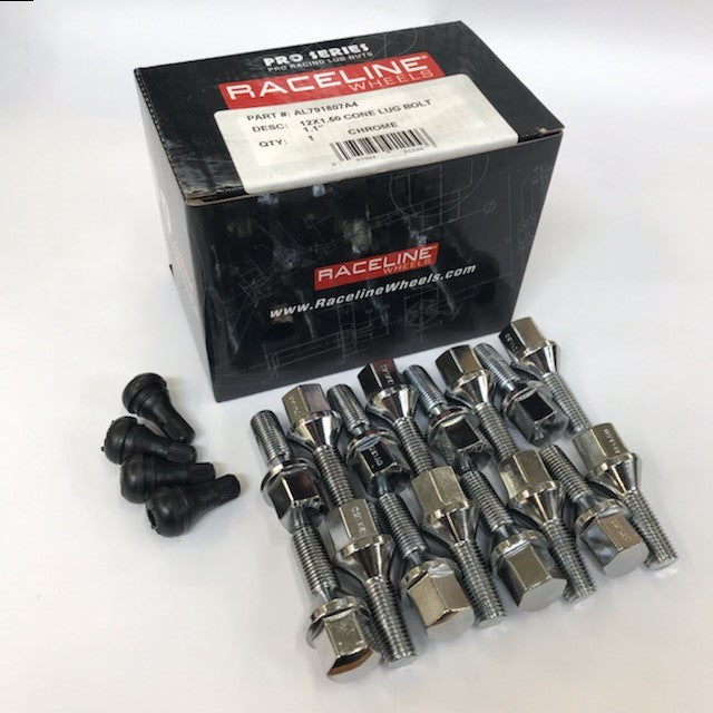 L791807A4 (12x1.50) CONE LUG BOLT 1.1"