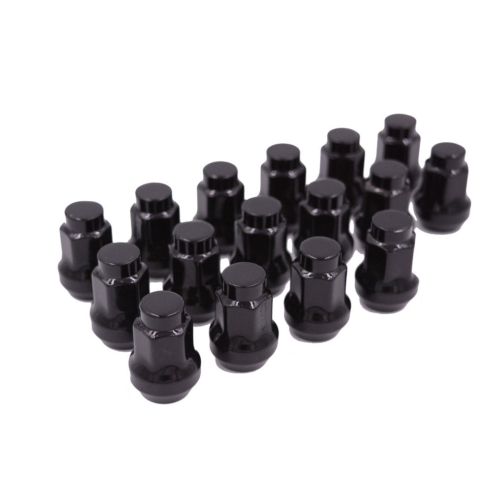 ALUGB-14BX 16 PACK 10X1.25 14mm Hex Conical Black ATV/UTV Kit
