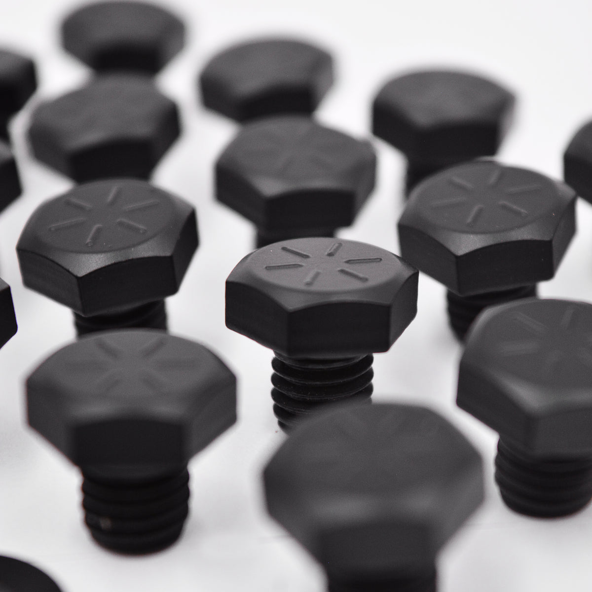 RBL-BOLT-SSB-24 (SS Bolt & Washer) 24 Pieces Matte Black