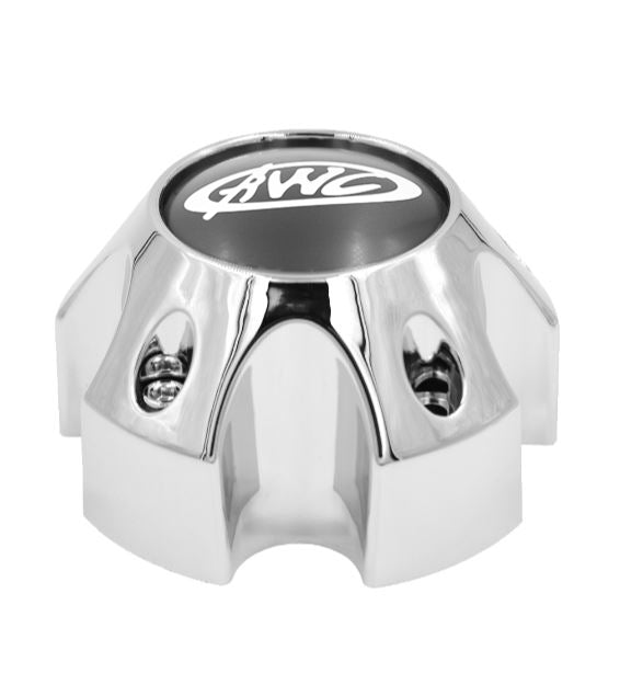 CP850-5 AWC 850 TRAILER CAP CHROME FITS 5X4.5 BOLT PATTERN
