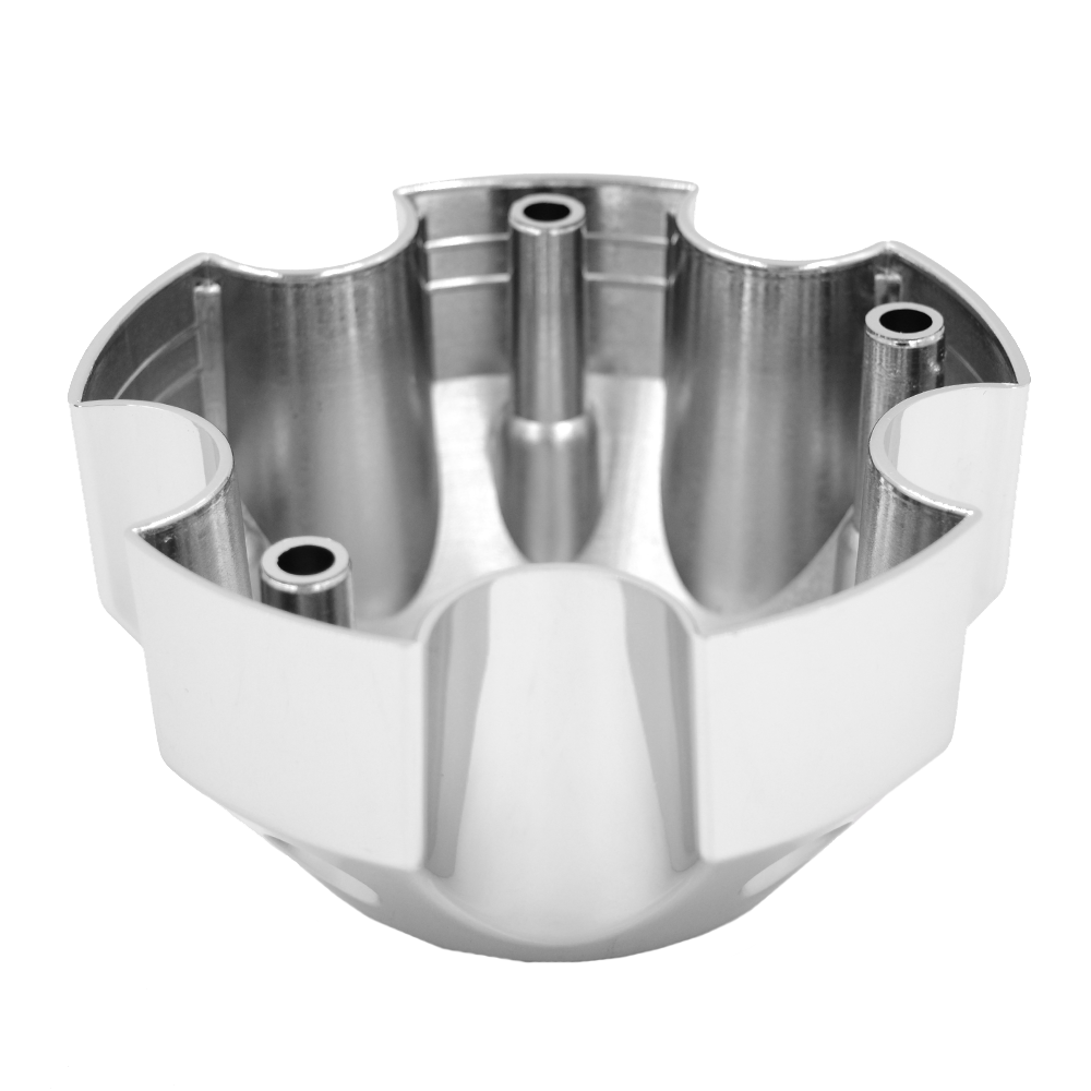 CP850-5 AWC 850 TRAILER CAP CHROME FITS 5X4.5 BOLT PATTERN