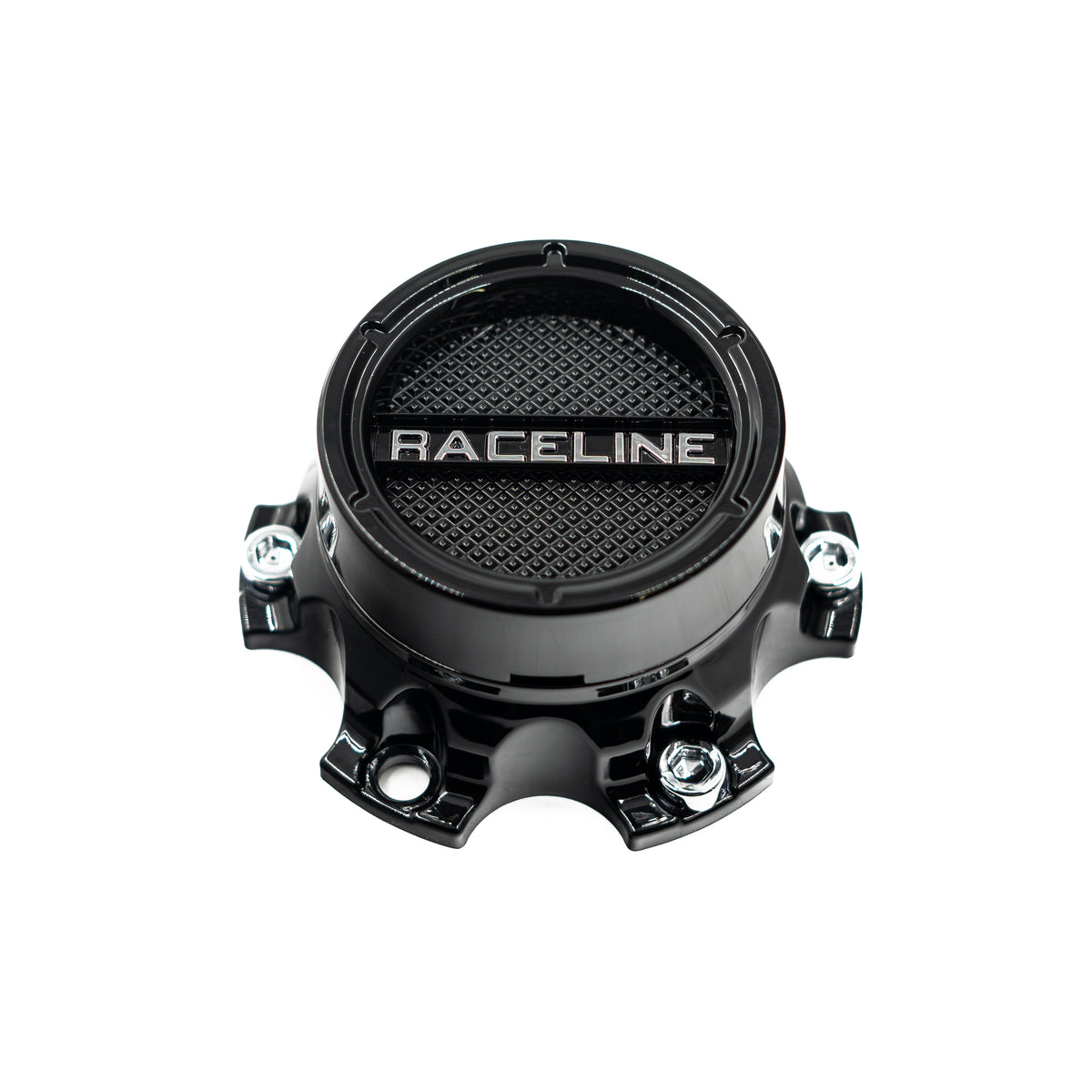 CPR-938B-62 RACELINE 938/939/940/942 GLOSS BLACK CAP FITS 6X120