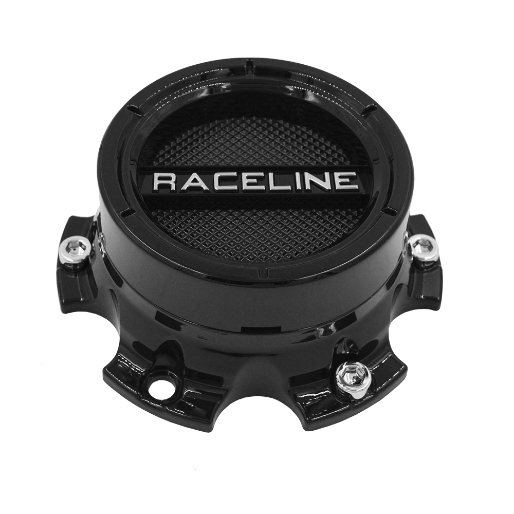 CPR-938B-60 RACELINE WHEEL GLOSS BLACK CAP 938/939/940/942 FITS 6 LUG