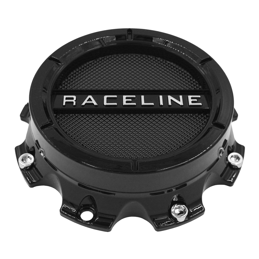 CPR-938B-88S RACELINE WHEEL GLOSS BLACK 938/939/940/942 SHORT CAP 8X180 ONLY
