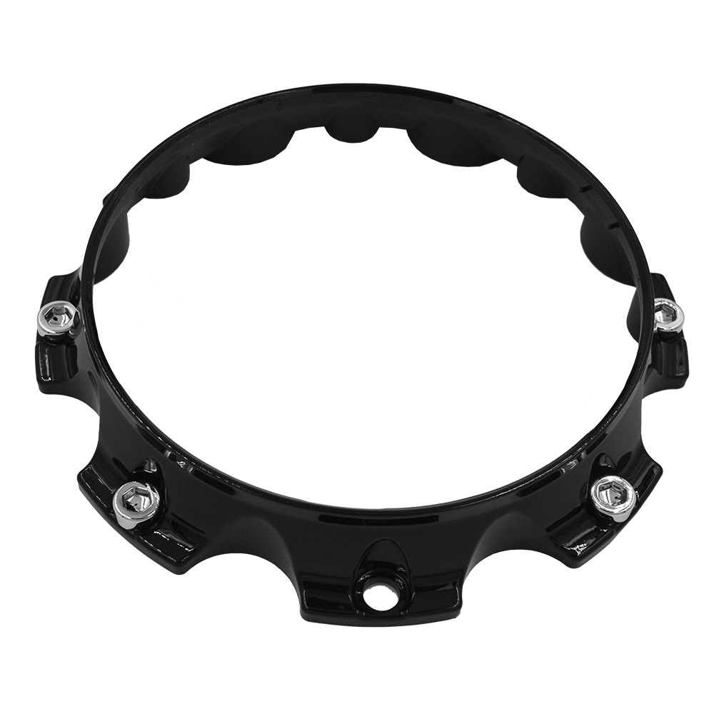 CPR-938B-88SB RACELINE WHEEL GLOSS BLACK 938/939/940/942 SHORT BASE CAP HEIGHT REDUCER 8X180 ONLY