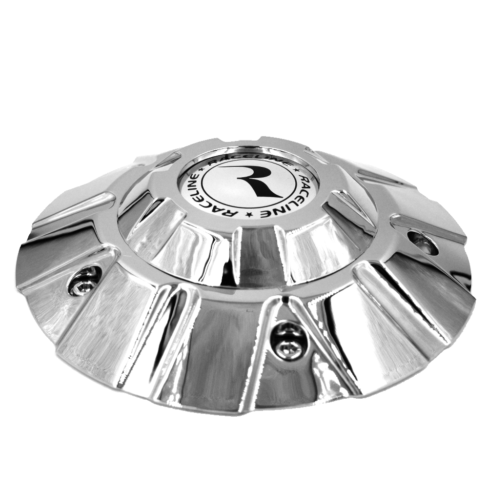 CPR901C-18 RACELINE RAMPAGE WHEEL CAP IN CHROME FOR 18” WHEEL