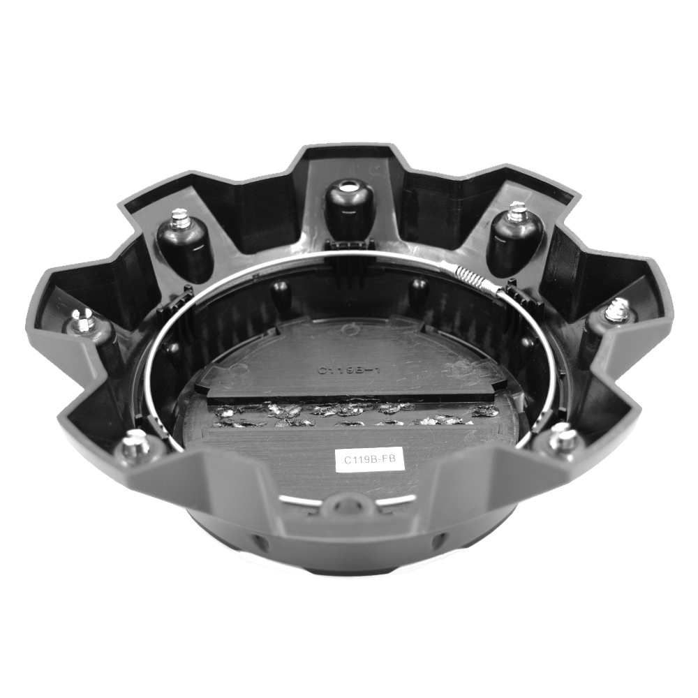 CPR930-8-B RACELINE 930/931/936 BLACK CAP FITS 8X6.5/8X170 BOLT PATTERNS