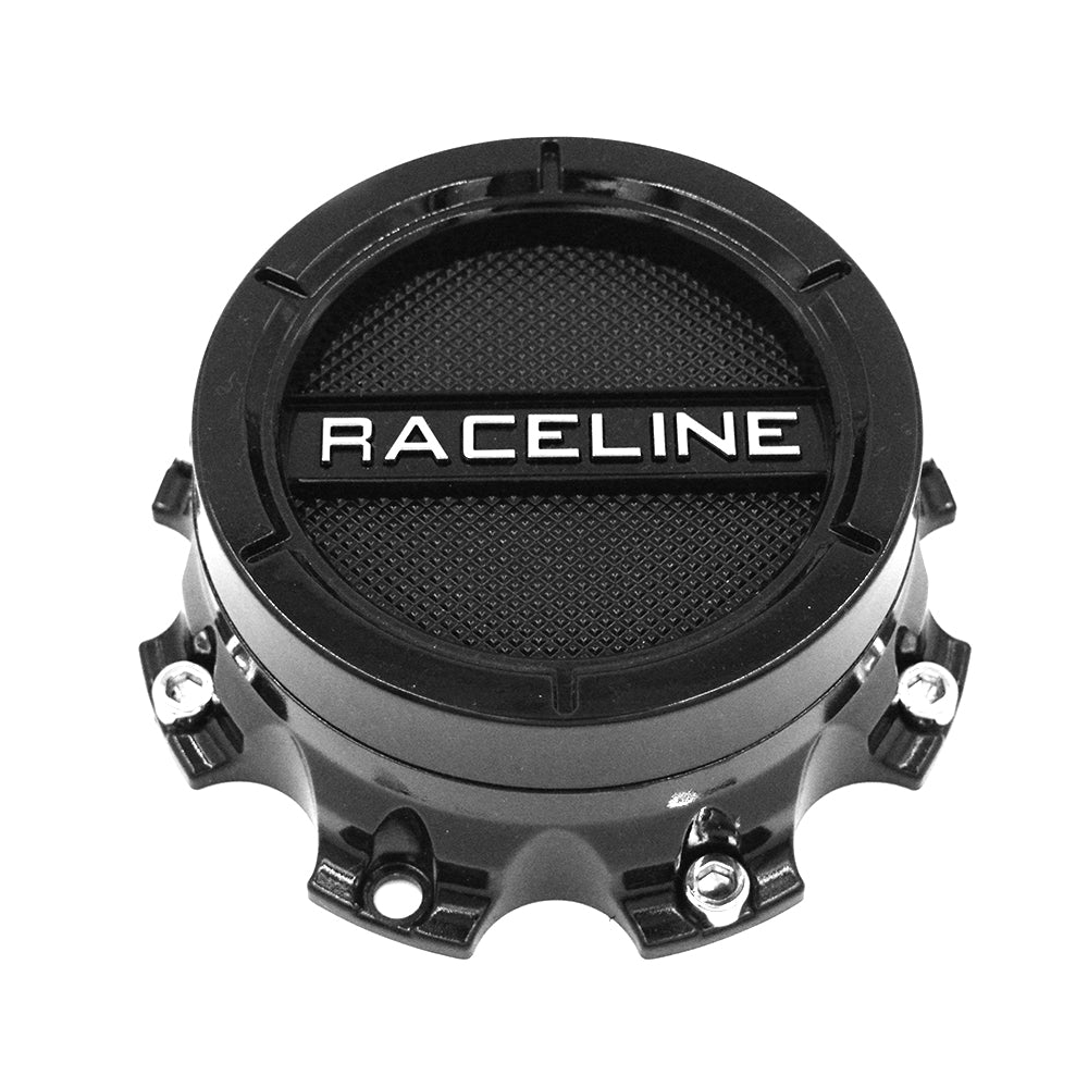 CPR-938B-88 Gloss Black Cap (Fits 8x180 and 8x200 Bolt Pattern)