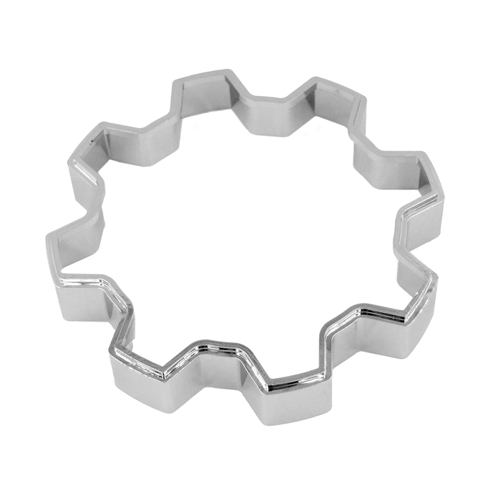 CPR982-8-CS RACELINE 982 RAPTOR 8 LUG CAP SPACER CHROME 1"