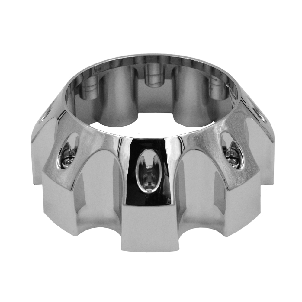 CPR982-8-O RACELINE 982 RAPTOR CAP CHROME OPEN END 8 LUG