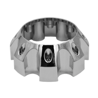 CPR982-8-O RACELINE 982 RAPTOR CAP CHROME OPEN END 8 LUG