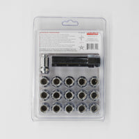 RLUG-CS20C (16 Pack 12x1.5 Spline Chrome CS Pack)
