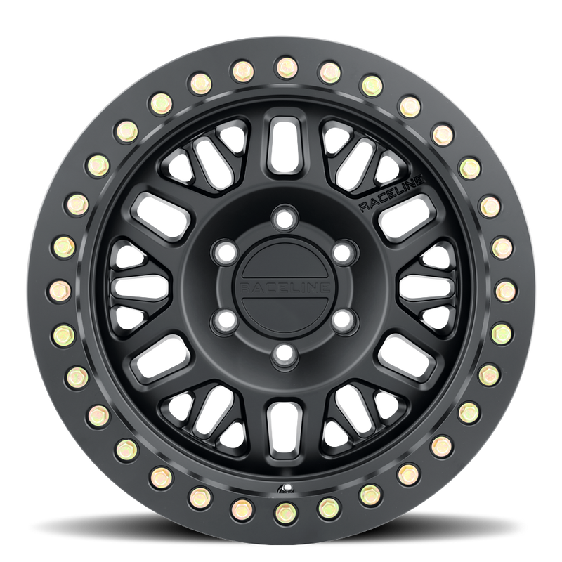 RT951B Ryno Cast Beadlock - Satin Black w/Black Beadlock Ring