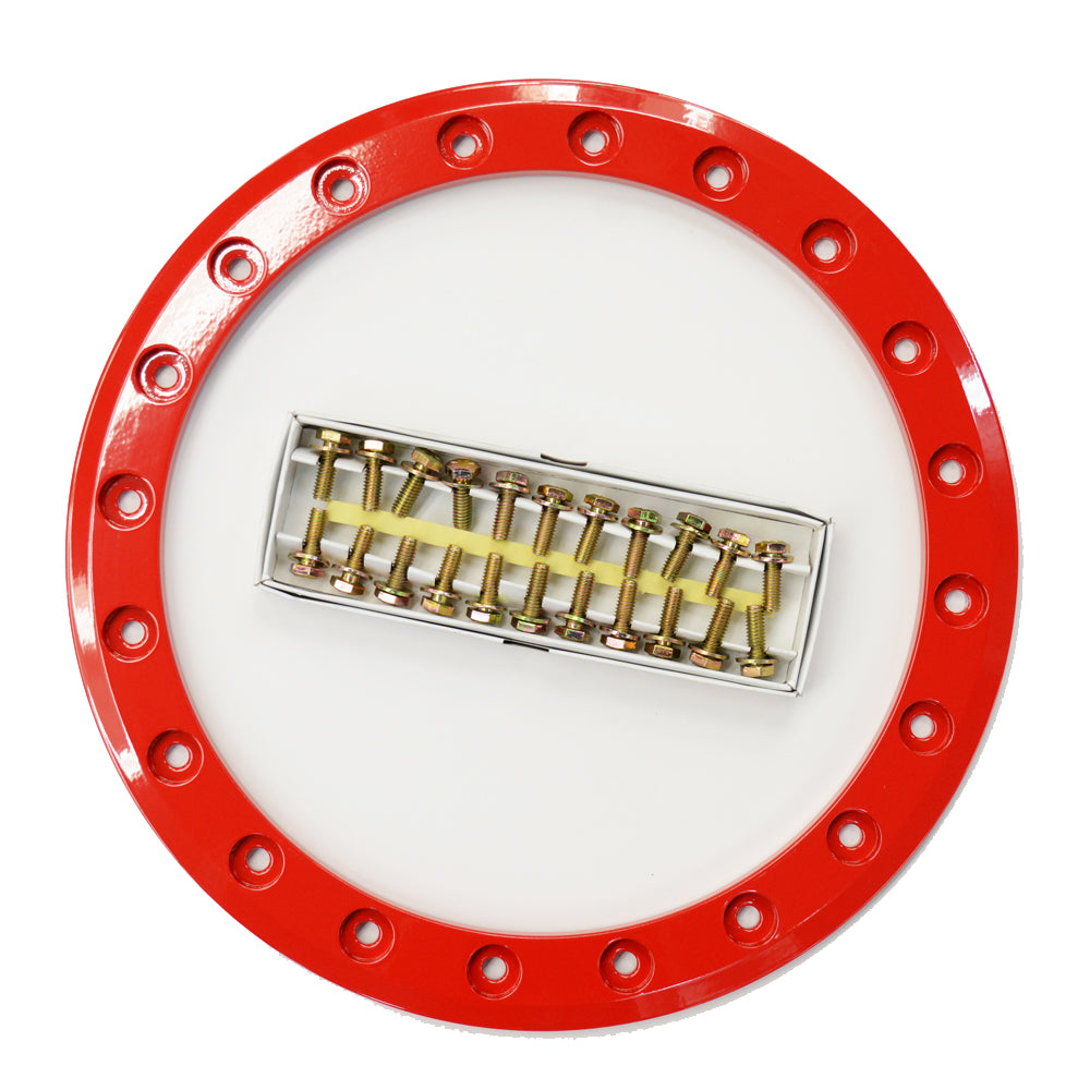 14" UTV Red 20 Hole - A91 Ryno Beadlock Rings