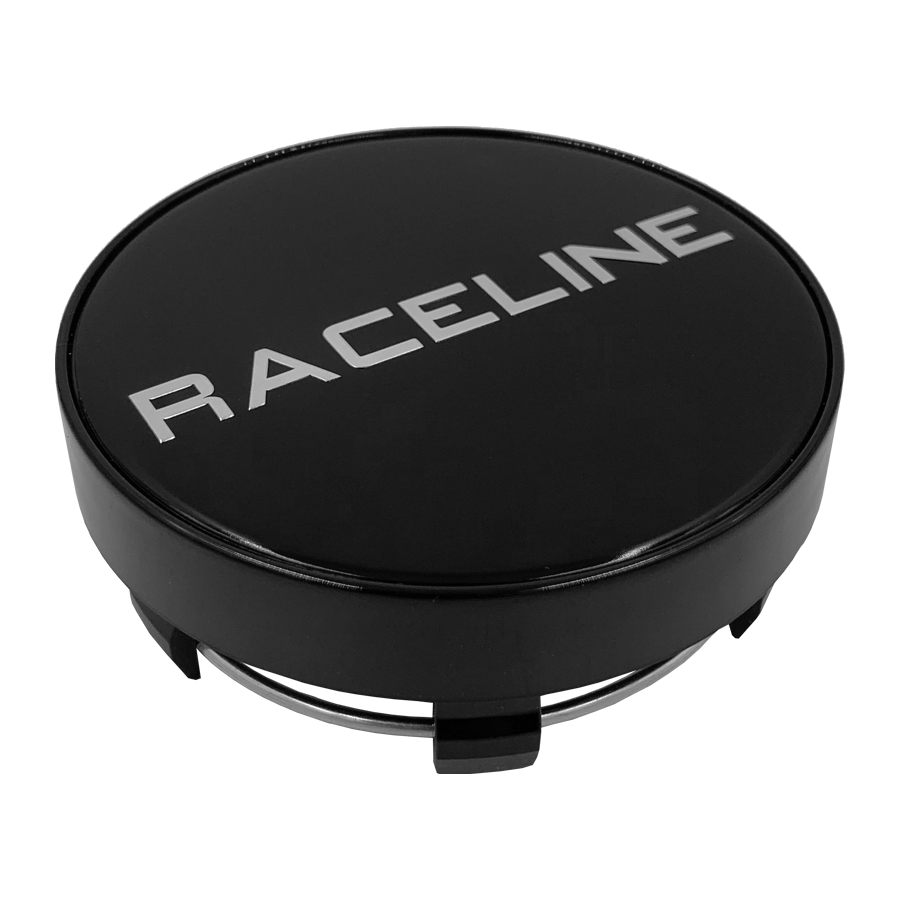 CPR156-6T-B Raceline 156 Surge Black Snap in Cap for 6 Lug