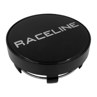 CPR156-6T-B Raceline 156 Surge Black Snap in Cap for 6 Lug