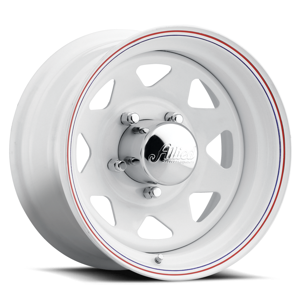80 White 8 Spoke – Raceline Wheels 80 White 8 Spoke – Raceline Wheels