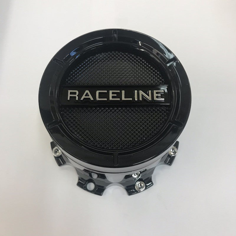 CPR-938B-80XL RACELINE 938/939/940/942 GLOSS BLACK XL TALL CAP FITS 8 LUG