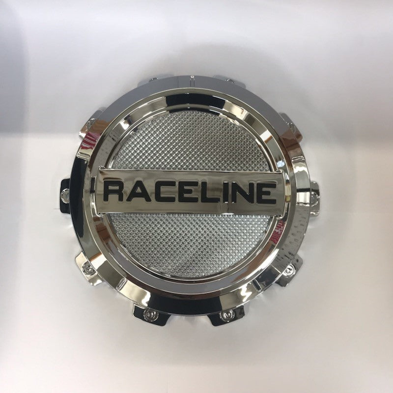 CPR-938C-M RACELINE 938/939 CHROME MEGA 10 LUG CAP – Raceline Wheels