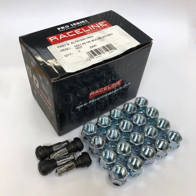 L791309-1SNL 14X1.50 OE Bulge 5 Lug Install Kit