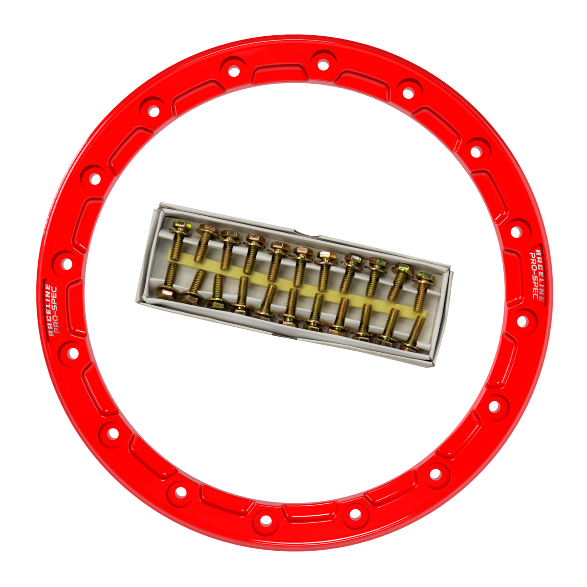 15" Red BL Ring 16 Hole A14 w/Red Decal