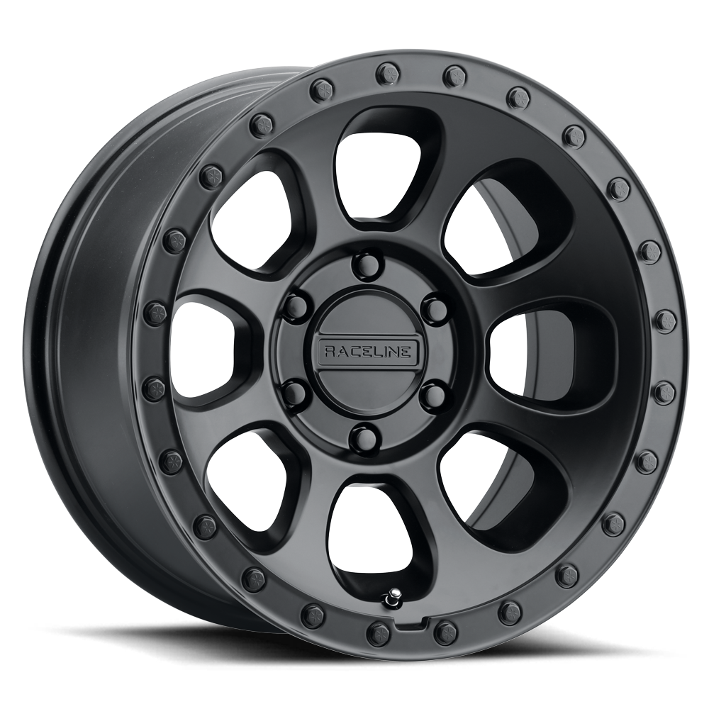 ロダン＋フィールズ 961B Bolt Satin Black – Raceline Wheels