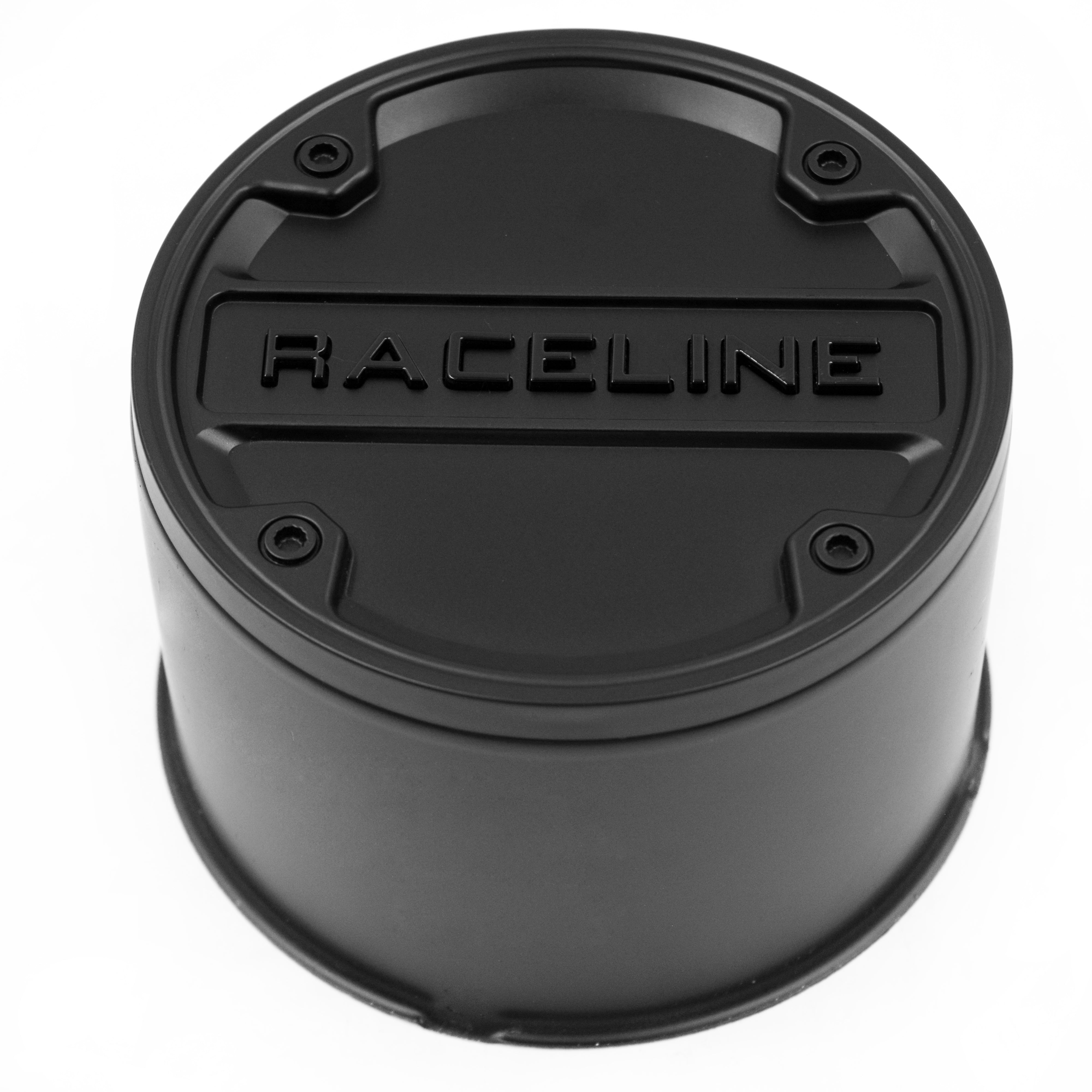 CPR950-8-B RACELINE 950B SATIN BLACK CAP 8X165.1,8X180 – Raceline