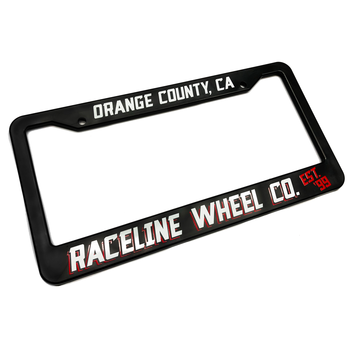 Raceline License Plate Cover