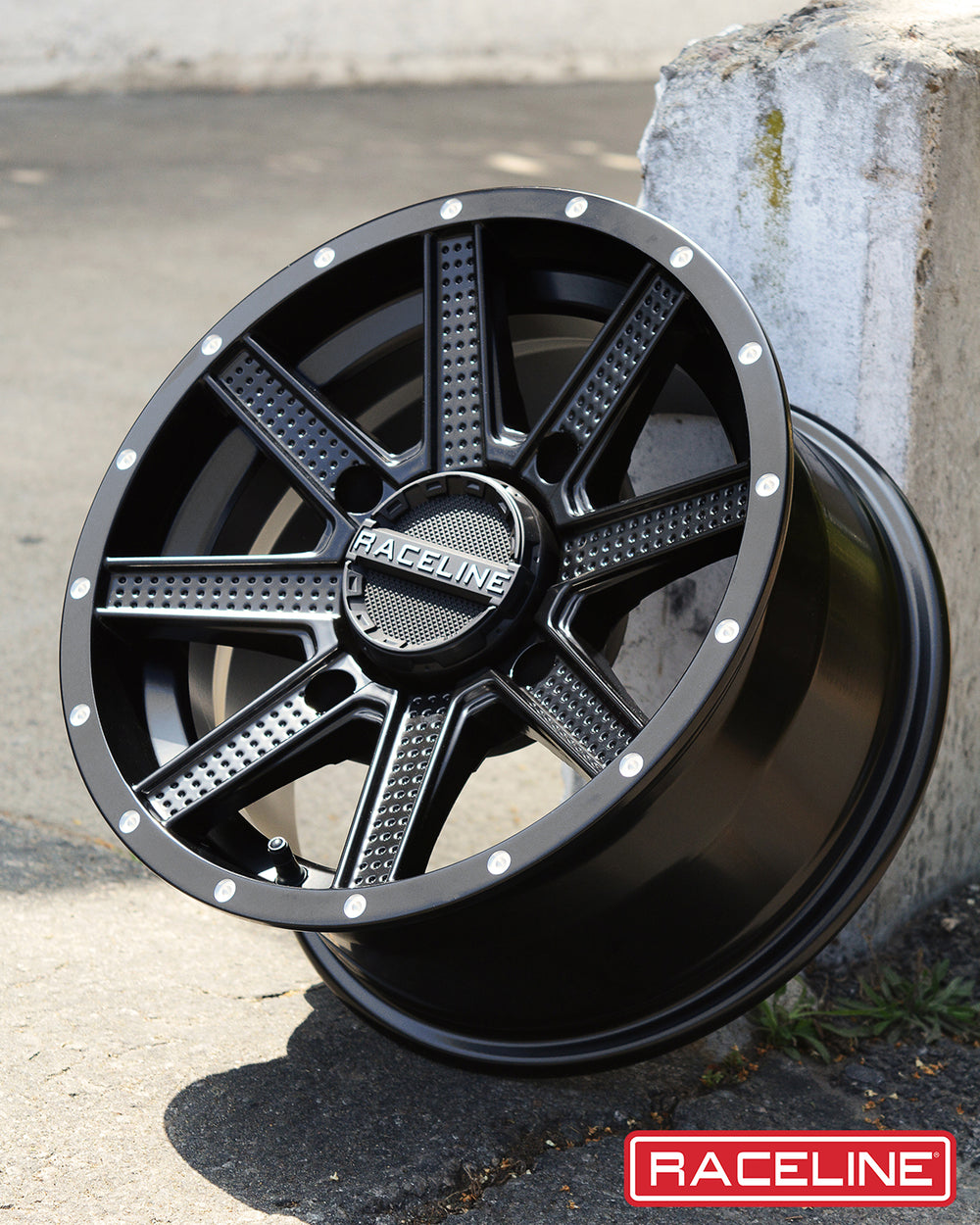 Raceline G92M Hostage 14x7 Inch Satin Black Wheel for Powersports Vehicles
