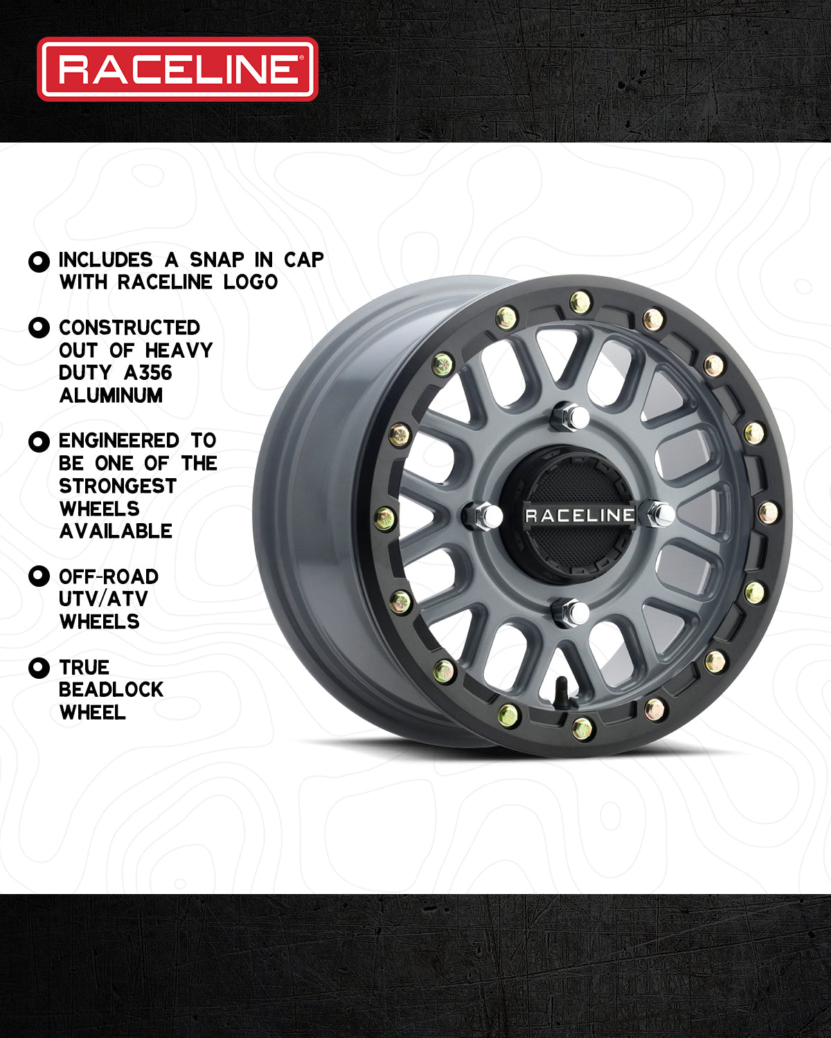 A93SG Podium Beadlock – Raceline Wheels
