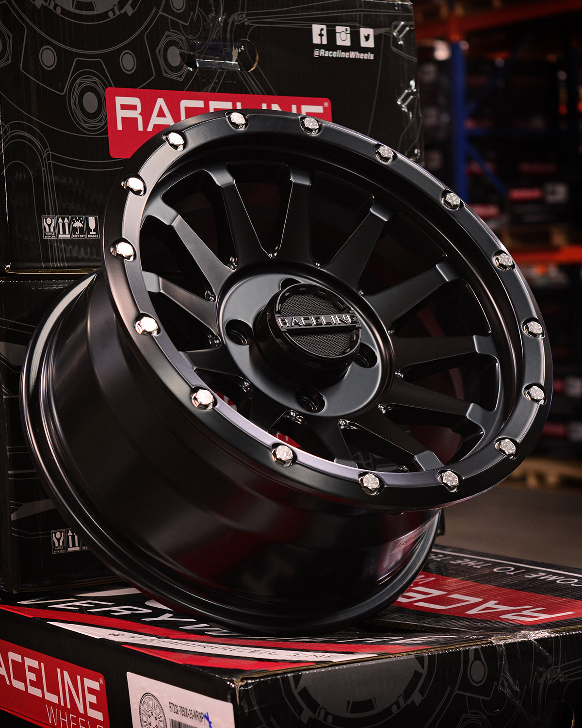 A95B Trophy Simulated Beadlock – Raceline Wheels