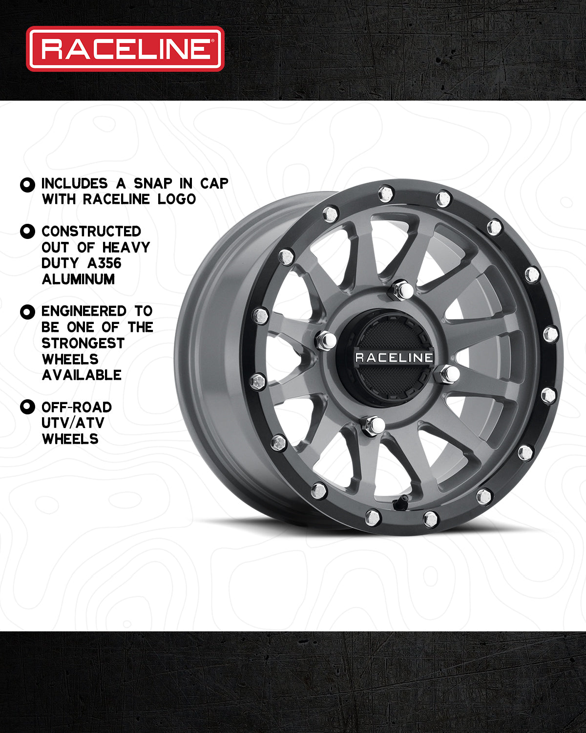 A95SG Trophy Simulated Beadlock – Raceline Wheels