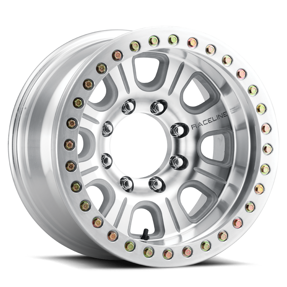 monsters wheels Raceline RT233 Monster Wheel 17x9.5 6x135 Machined -32mm